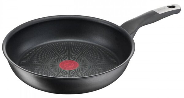 Тиган Tefal G2550572, 26 см, Thermo-Spot, Незалепващо титаниево покритие X6, Индукция, Черен