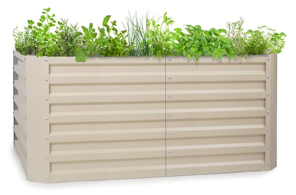 Blumfeldt Blum High Grow Straight, повдигната леха, 120x60x60cm, 432l, стомана