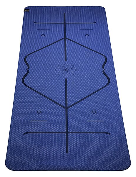 Capital Sports Ojas, постелка за йога , Professional, 183 × 0,5 × 61 cm, TPE, маркирани линии на позите