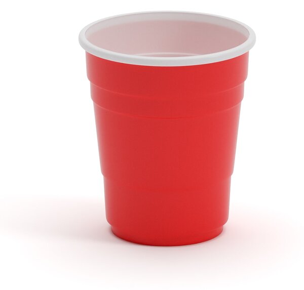 BeerCup Nadal, червени чаши за шотове, 2 oz, 50ml, чаши за алкохол, повторно използваеми, здрави