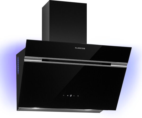 Klarstein Alina 60 Smart, абсорбатор, 60 см, 600 м³/ч, LED подсветка, стъклена предна част
