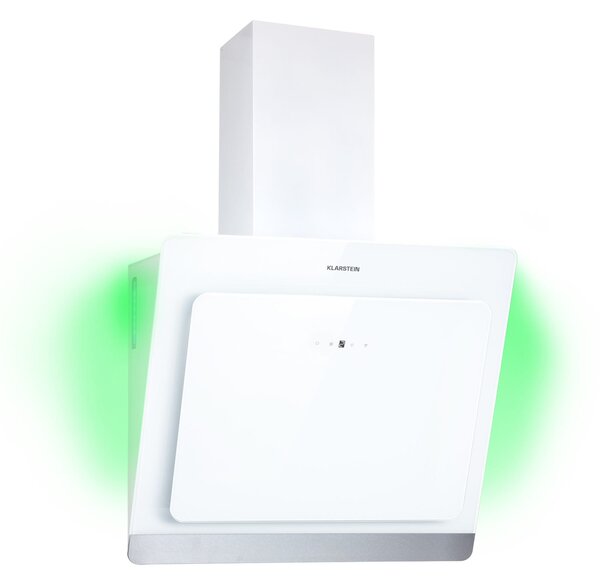 Klarstein Aurora 60 Smart, Абсорбатор, 550 м³/ч, 90 см, коминен абсорбатор, осветен, клас на енергийна ефективност А++