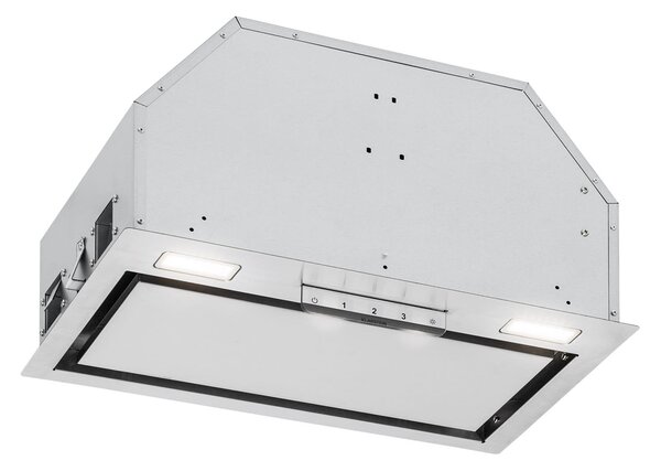 Klarstein Абсорбатор Camila за вграждане 52 cm 397 m³/h LED Touch от неръждаема стомана