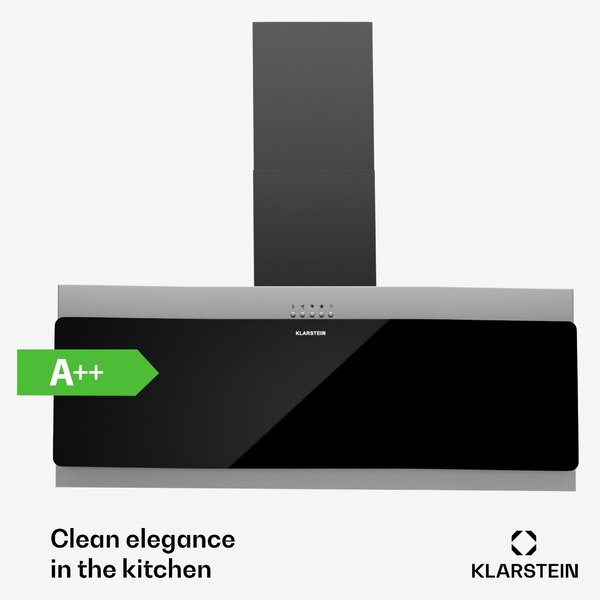 Klarstein Alessia 90, таванен абсорбатор, 247 м³/ч, Push Control