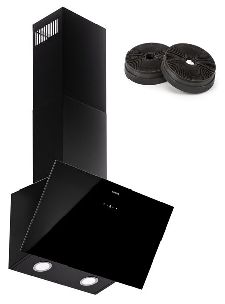 Klarstein Laurel 60 Абсорбатор 60 cm Изхвърляне на въздух: 247 m³/h LED Touch