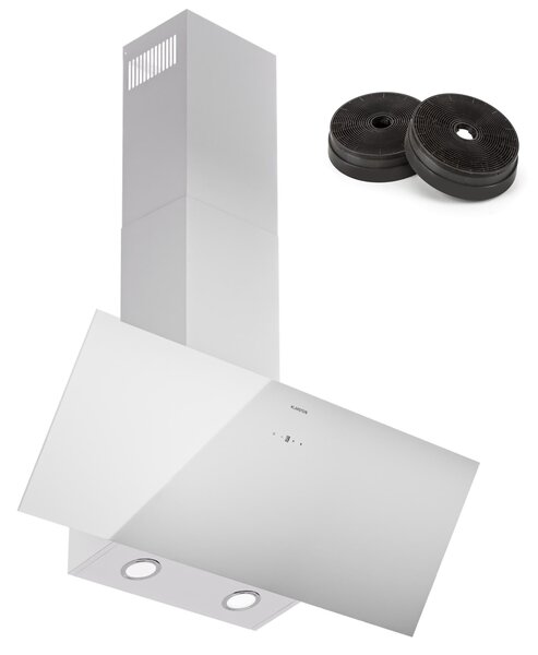 Klarstein Laurel 90, Абсорбатор, 90 cm, изхвърляне на въздух: 247 m³/h, LED Touch