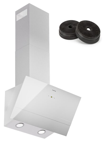 Klarstein Laurel 60, Абсорбатор, 60 cm, изхвърляне на въздух: 247 m³/h, LED Touch