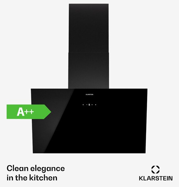Klarstein Laurel 60 Абсорбатор 60 cm Изхвърляне на въздух: 247 m³/h LED Touch