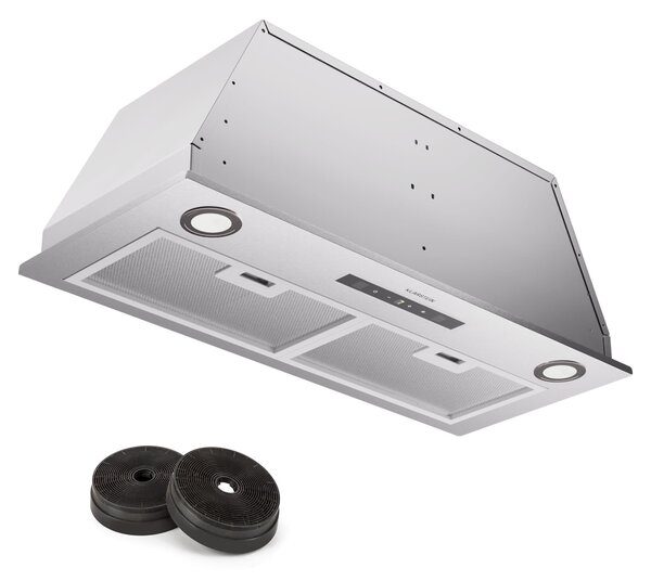 Klarstein Paolo 72 абсорбатор за вграждане 72 cm 520 m³/h LED Touch A++