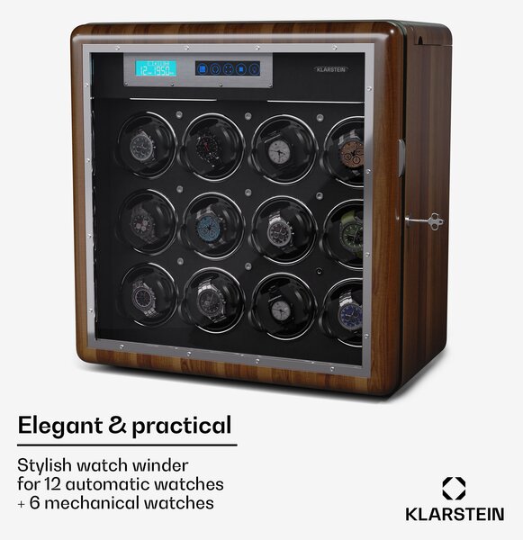 Klarstein Valmont 12+6 навивач за часовници