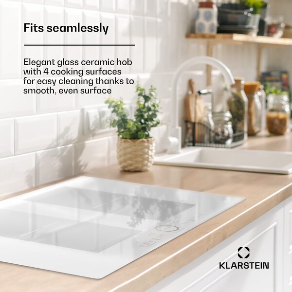 Klarstein Delicatessa 77 Flex, индукционен плот за вграждане, 4 зони, 7000W