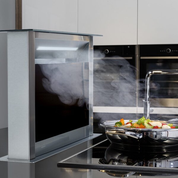 Klarstein Royal Flush Eco 60, абсорбатор, 60 см, 576 м³ / ч, A +, бял