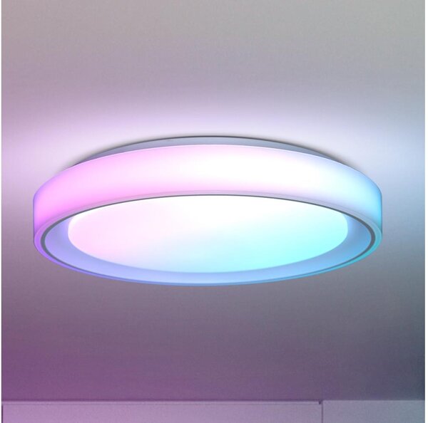 Brilagi-LED RGB димируемо осветително тяло FLOCO LED/30W/230V Wi‑Fi Tuya + LED/6W + дистанционно управление