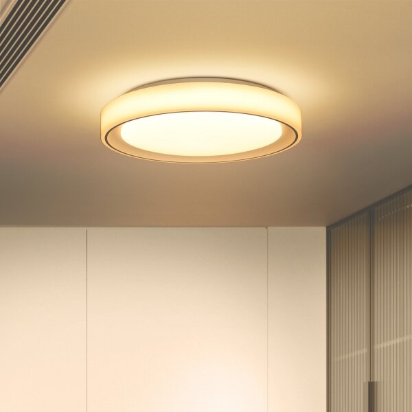 Brilagi-LED RGB димируемо осветително тяло FLOCO LED/30W/230V Wi‑Fi Tuya + LED/6W + дистанционно управление