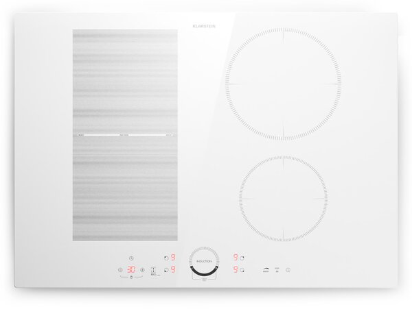 Klarstein Delicatessa 70 Hybrid, вграден индукционен плот, 4 зони, 7000 W, стъклокерамика