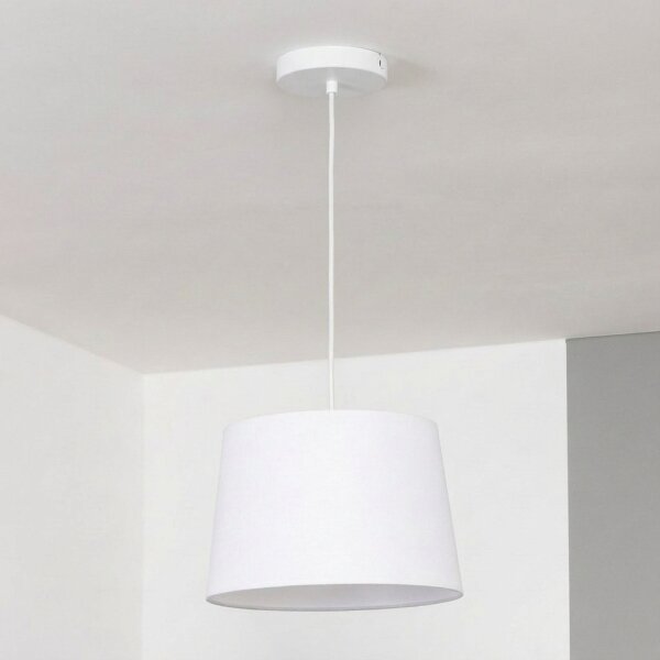 Brilagi - LED полилей с кабелно окачване CERIA 1xE27/40W/230V Ø 30 см, бял