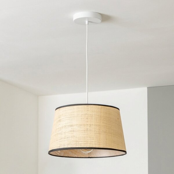 Brilagi - LED полилей на кабел CERIA 1xE27/40W/230V Ø 35 cm бежов