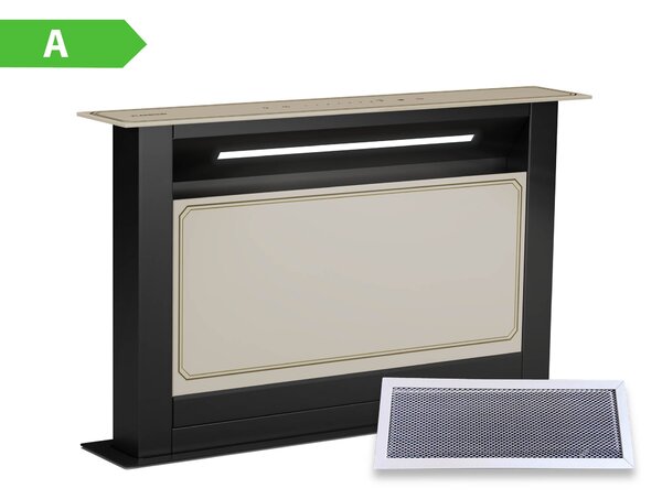 Klarstein Victoria Downdraft абсорбатор| 60 см | A | 8 нива + boost |до 713,8 м³/ч | 120 W