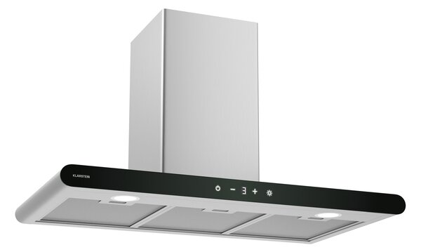 Klarstein Аспиратор CurveVent, 700 м³/ч, Сензорно докосване, LED, 110 W, EEK A+