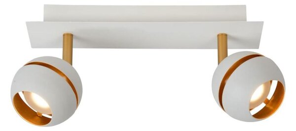 Lucide 77975/10/31 - LED Точково осветително тяло BINARI 2xLED/5W/230V бяла