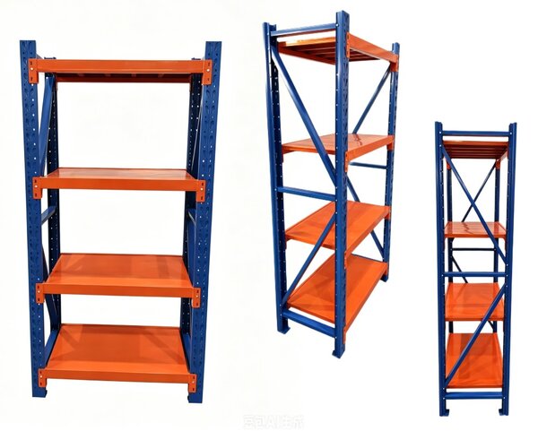 Метален стелаж Heavy - 100 x 50 x 200 cm, различен брой рафтове