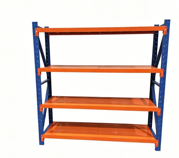 Метален стелаж Heavy - 200 x 60 x 200 cm, различен брой рафтове