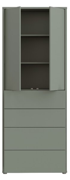 Висок шкаф Alice - 74.5 x 34.9 x 191.9 cm, различни цветове