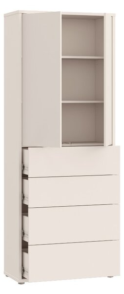 Висок шкаф Alice - 74.5 x 34.9 x 191.9 cm, различни цветове