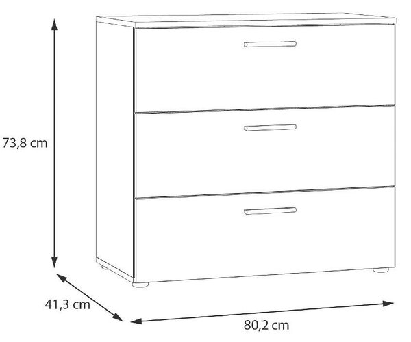 Скрин Ingalill - 80.2 x 73.8 x 41.3 cm, пясък