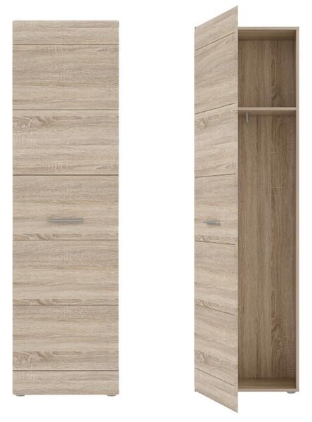Гардероб Combino Spezial - 55.1 x 193.9 x 34.7 cm, дъб сонома