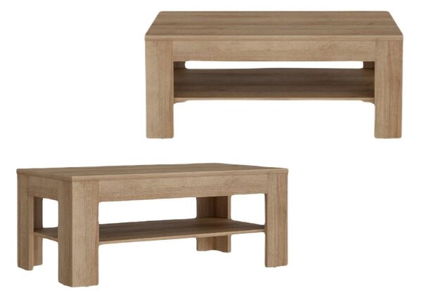 Холна маса Tanvir - 109 х 59 х 45 cm, дъб Ривиера