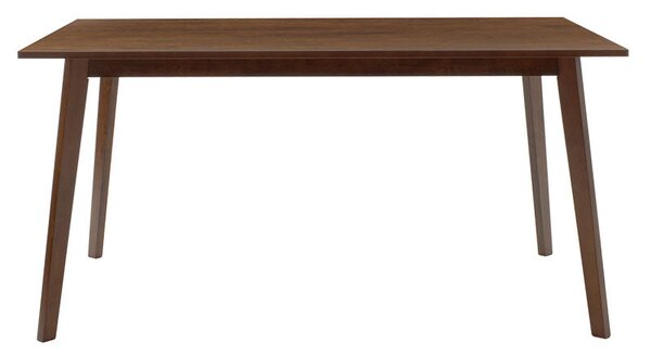 Трапезна маса BENSON мдф цвят орех 150x90x75см