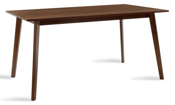 Трапезна маса BENSON мдф цвят орех 150x90x75см