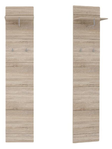 Закачалка Combino Spezial - 40 x 192 x 31.2 cm, дъб сонома