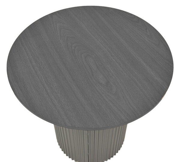 Помощна маса DOVEL мдф в черен нюанс d50x45см