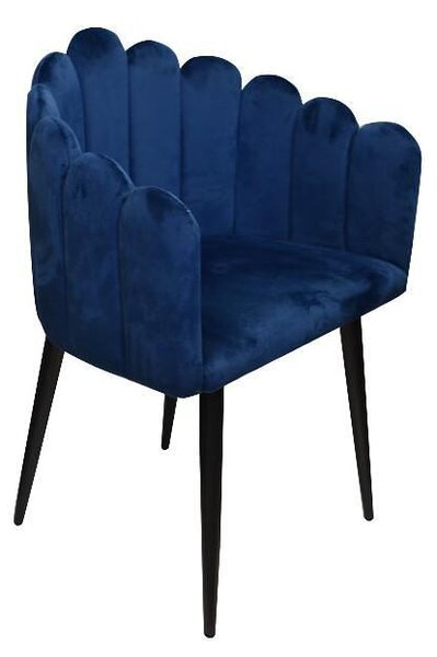 Луксозен стол Milano Velvet - 62 х 48 х 84 cm