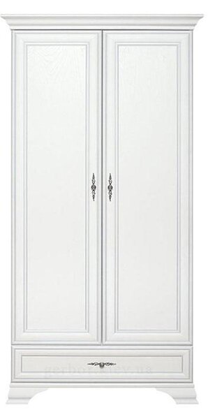 Гардероб Kentuki SZF2D1S - 99.5 x 61 x 210 cm, алпийско бяло