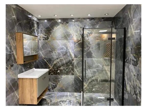 Гранитогрес Zeta Black - 60 x 120 cm