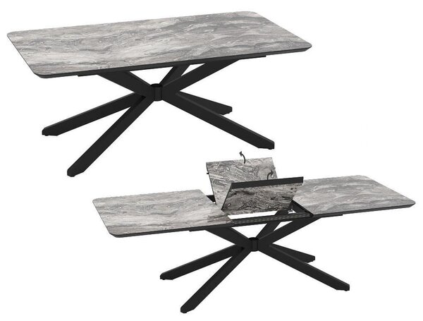 Трапезна маса Crystal Luxe - 180 - 240 х 100 х 76 cm