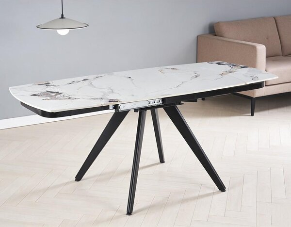Разтегателната трапезна маса Compact - 120-180 x 80 x 76 cm, различни цветове