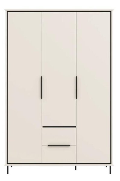 Гардероб Нeels - 146 x 60 x 220 cm, кашмир/черно