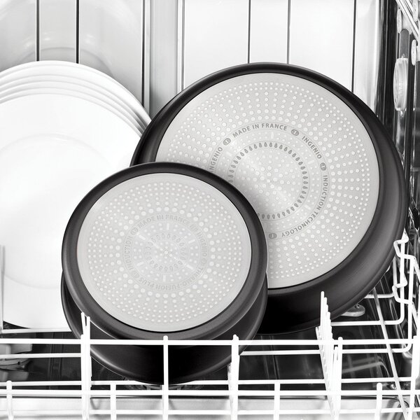 Тигани с незалепващо покритие и подвижна дръжка 2 бр. ø 26 cm Ingenio Unlimited L7639032 – Tefal