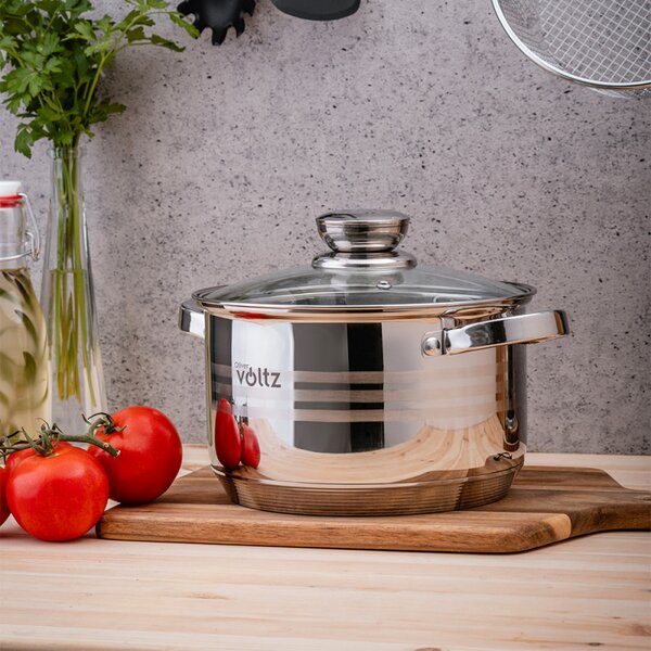Комплект тенджери и тигани Oliver Voltz OV51210R20B, 20 части