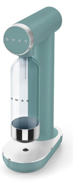 Машина за сода SMEG Collezione SKC01EGM, 800 мл, CO2, Предпазен клапан, Тавичка за отцеждане, Ръчна, Зелен