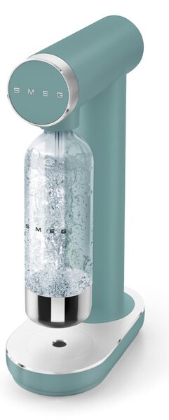 Машина за сода SMEG Collezione SKC01EGM, 800 мл, CO2, Предпазен клапан, Тавичка за отцеждане, Ръчна, Зелен