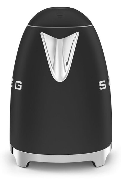 Електрическа кана SMEG KLF03BLMEU, 2400 W, 1.7 л, 360° основа, Матово покритие, Черен