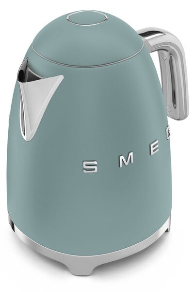 Електрическа кана SMEG KLF03EGMEU, 2400 W, 1.7 л, 360° основа, Матово покритие, Изумрудено зелено