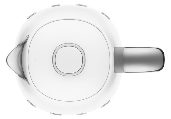 Електрическа кана SMEG KLF03WHMEU, 2400 W, 1.7 л, 360° основа, Матово покритие, Бял
