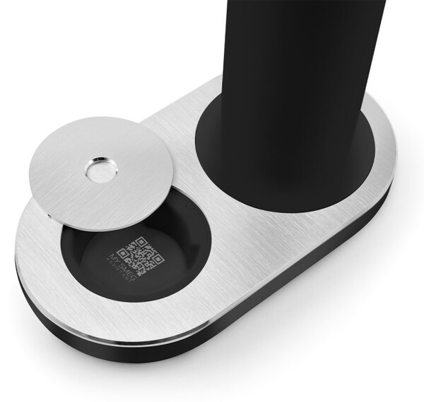 Машина за сода SMEG Collezione SKC01BLM, 800 мл, CO2, Предпазен клапан, Тавичка за отцеждане, Ръчна, Черен мат