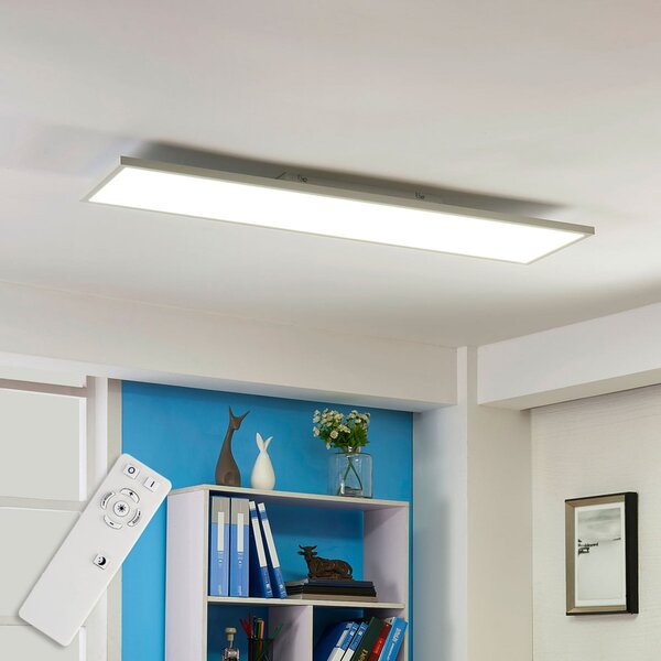Arcchio LED панел Philia, CCT, 120 cm, 30 W, Затъмняване, Бял, Дневна/трапезария, Пластмаса, Модерен